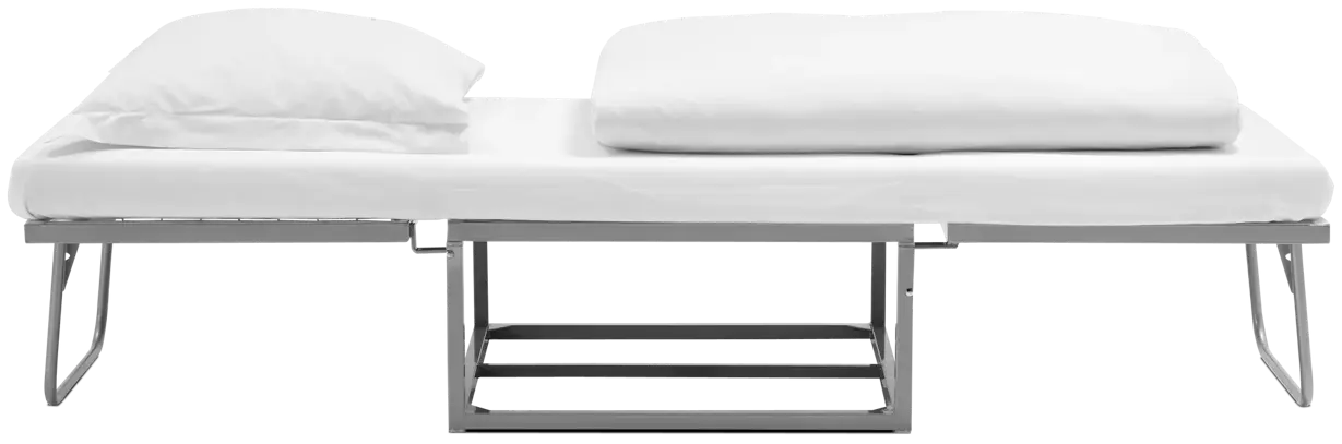 Taburet Xtra s funkcí rozložení na lůžko